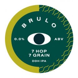 BRULO - 7 Grain 7 Hop DDH IPA (alcoholvrij 0,0%) - 30L keg - Hopping Borders