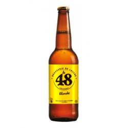 Bière blonde artisanale, Bière Lozère La 48 - Brasserie de Lozère - 5° - Maison Lauze