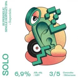 Browar Cztery Ściany SOLO Superdelic Single Hop Hazy IPA