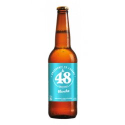 Bière artisanale Blanche - La 48 - Brasserie de Lozère - 5° d'alcool - Maison Lauze