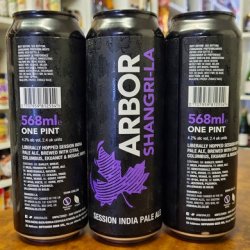 Arbor - Shangri-La 4.2% Session IPA - Bottles and Books