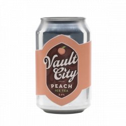 Vault City Brewing Peach Ice Tea Table Sour