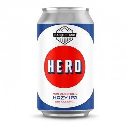 Basqueland Hero Hazy IPA Sans Alcool - 33 cl - Drinks Explorer