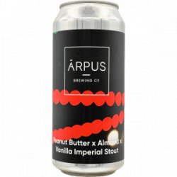 Ārpus Brewing Co. – Peanut Butter X Almond X Vanilla Imperial Stout - Rebel Beer Cans