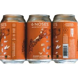 4 Noses Brewing Pump Action Pumpkin Ale 6 pack 12 oz. Can - Outback Liquors