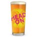 Youngs Head On Pint Glass Youngs Head On Pint Glass