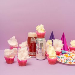 Vault City Brewing Cotton Candy Cupcakes