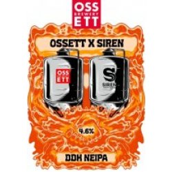 Ossett Brewery Siren Collab: DDH NEIPA