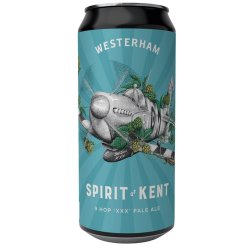 Westerham Spirit of Kent Gluten Free 9 Hop XXX Pale Ale 440ml (4%) - Indiebeer