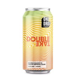 One Drop Brewing Double Take Mango & Cream Fruited Imperial Sour 440ml - Harold’s Food and Liquor