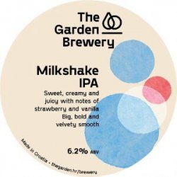 The Garden Brewery  Milkshake Ipa - Bierwinkel de Verwachting