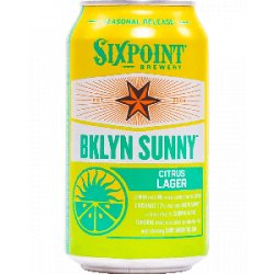 Sixpoint Brewing BKLYN Sunny - Half Time