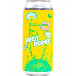 Sloop Brewing Riot Bomb - Half Time