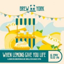 Brew York When Lemons Give You Life (Keg) - Pivovar