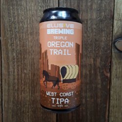 Elusive Brewing  Triple Oregon Trail  West Coast TIPA - Beer No Evil