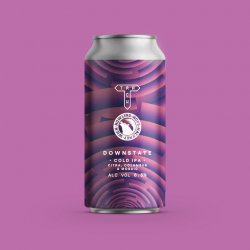 Track Brewing Downstate  Cold IPA w Howling Hops  6.5%  4-Pack - Track Brewing Co.