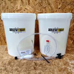 Basic Wine, Beer & Cider Making Starter Package - 30 Bottles  40 Pints  23 Litres - Brewbitz Homebrew Shop