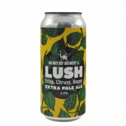 Galway Bay- Lush Extra Pale Ale 4.3% ABV 440ml Can - Martins Off Licence