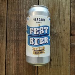 Verdant Brewing  Festbier (2023)  Lager - Beer No Evil