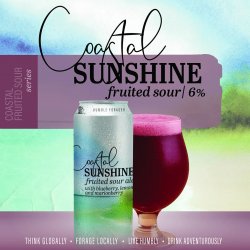 Humble Forager Brewery Coastal Sunshine - V20  - Blueberry, Marionberry, Lemon