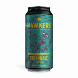 Hawkers Beer - Apple Brandy Bourbon Barrel Aged STRONG ALE 2023 - The Beer Barrel