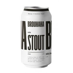 Brouhaha Brewery Milk Stout 375ml BB 080524 - The Beer Cellar