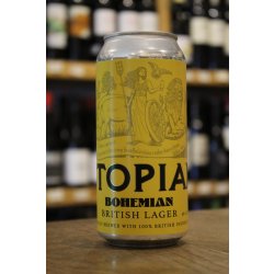 UTOPIAN BOHEMIAN BRITISH LAGER - Cork & Cask