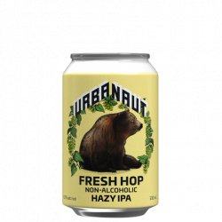 Urbanaut Brewing Fresh Hop Wai-iti Non-Alcoholic Hazy IPA 2025
