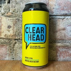 Bristol Beer Factory Clear Head GF Pale 0.5% (440ml) - Caps and Taps