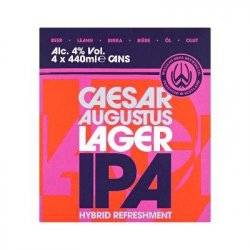 Williams Brothers Caesar Augustus - Lager  IPA Hybrid 4x440ml Can - Fountainhall Wines