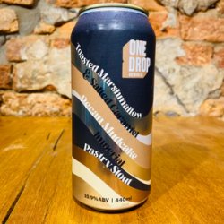 One Drop Brewing Co Toasted Marshmallow & Salted Caramel Pecan Mudcake Imperial Pastry Stout