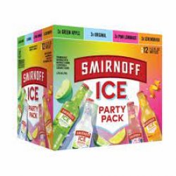 Smirnoff Ice Party Pack 12 pack12 oz bottles - Beverages2u