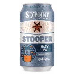 Sixpoint Stooper Hazy IPA 12oz 6pk Cn - Luekens Wine & Spirits