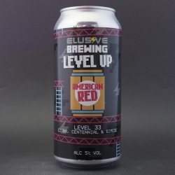 Elusive Brewing - Level Up: Level 33 - 5% (440ml) - Ghost Whale