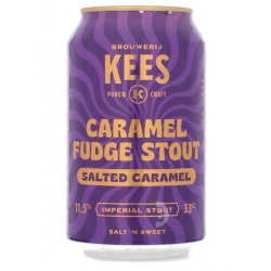 Brouwerij Kees  Caramel Fudge Stout - Salted Caramel