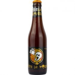 Brasserie du Bocq Tete de Mort Triple Amber - Drankenhandel Leiden / Speciaalbierpakket.nl