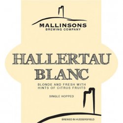 Mallinsons Hallertau Blanc - Kwoff