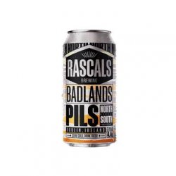 Rascals Badlands Pils 44Cl 4.4% - The Crú - The Beer Club