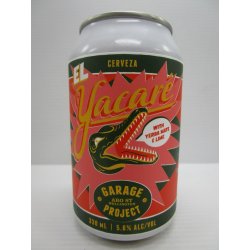 Garage Project - El Yacare Cerveza 5.6% 330ml - Grape & Grain