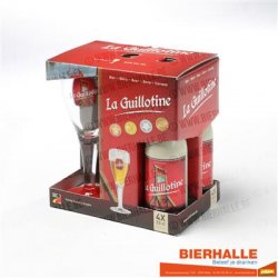 GUILLOTINE 33CLX4 + GLAS - Bierhalle