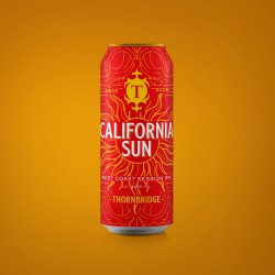 Thornbridge California Sun, 4.5% West Coast Session IPA - Thornbridge Brewery