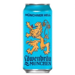 Lowenbrau Munchen Hell Lager 500ml BB 310125 - The Beer Cellar