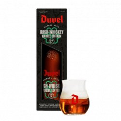 Duvel Barrel Aged Batch 7 Irish Whiskey Edition 750ml Bottle and Tasting Glass - The Beer Cellar