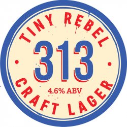 Tiny Rebel Brewing Co 313 Lager