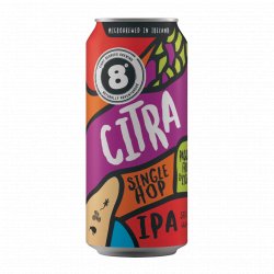 Eight Degrees- Citra Single Hop IPA 5.7% ABV 440ml Can - Martins Off Licence