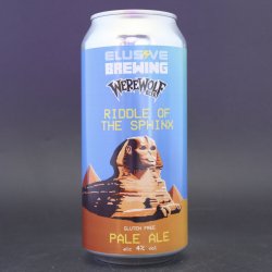 Elusive Brewing - Riddle Of The Sphinx - 4% (440ml) - Ghost Whale