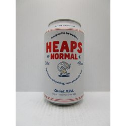 Heaps Normal Quiet XPA Less than 0.5% ABV 355ml - Grape & Grain