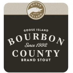 Goose Island Beer Co. Reserve Bourbon County Brand Stout (2018)