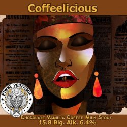 Piwne Podziemie  Coffeelicious Special Chocolate Vanilla Coffee Milk Stout - Browarium