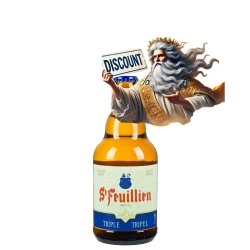 St Feuillien Tripel 33Cl 3+1 - Belgian Beer Heaven